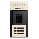 Pachet termosemineu peleti Termax Kamin ECO, 25 kW, cu agent termic, Calorifere, Boiler Termoelectric 100 litri, recomandat pentru 160 mp - imagine 3
