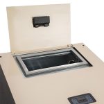 Pachet termosemineu peleti Termax Kamin ECO, 25 kW, cu agent termic, Calorifere, Boiler Termoelectric 100 litri, recomandat pentru 160 mp - imagine 6