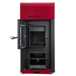 Pachet complet termosemineu pe peleti Termax Kamin ECO 25 kW, pompa de reciculare si vas expansiune inclus, 6 calorifere, boiler termoelectric 100 litri si 6 seturi robineti - imagine 2